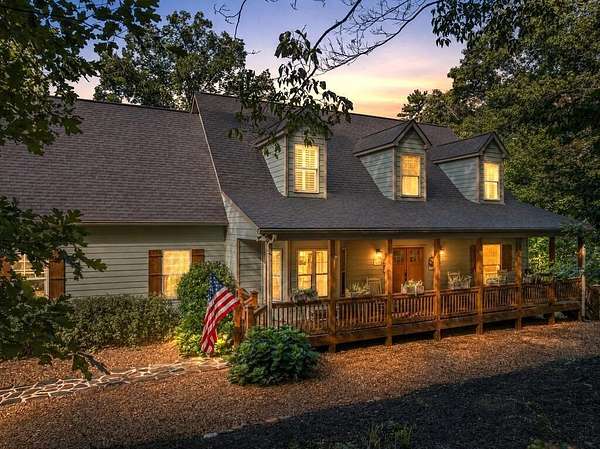 7.63 Acres of Land with Home for Sale in Ellijay, Georgia