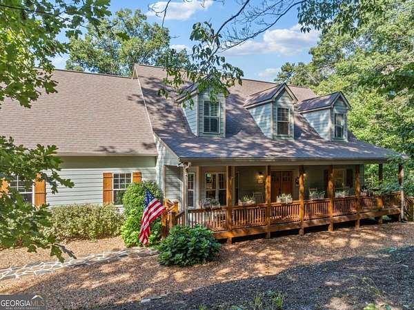 7.63 Acres of Land with Home for Sale in Ellijay, Georgia
