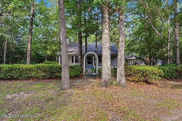 5.22 Acres of Land with Home for Sale in Vancleave, Mississippi