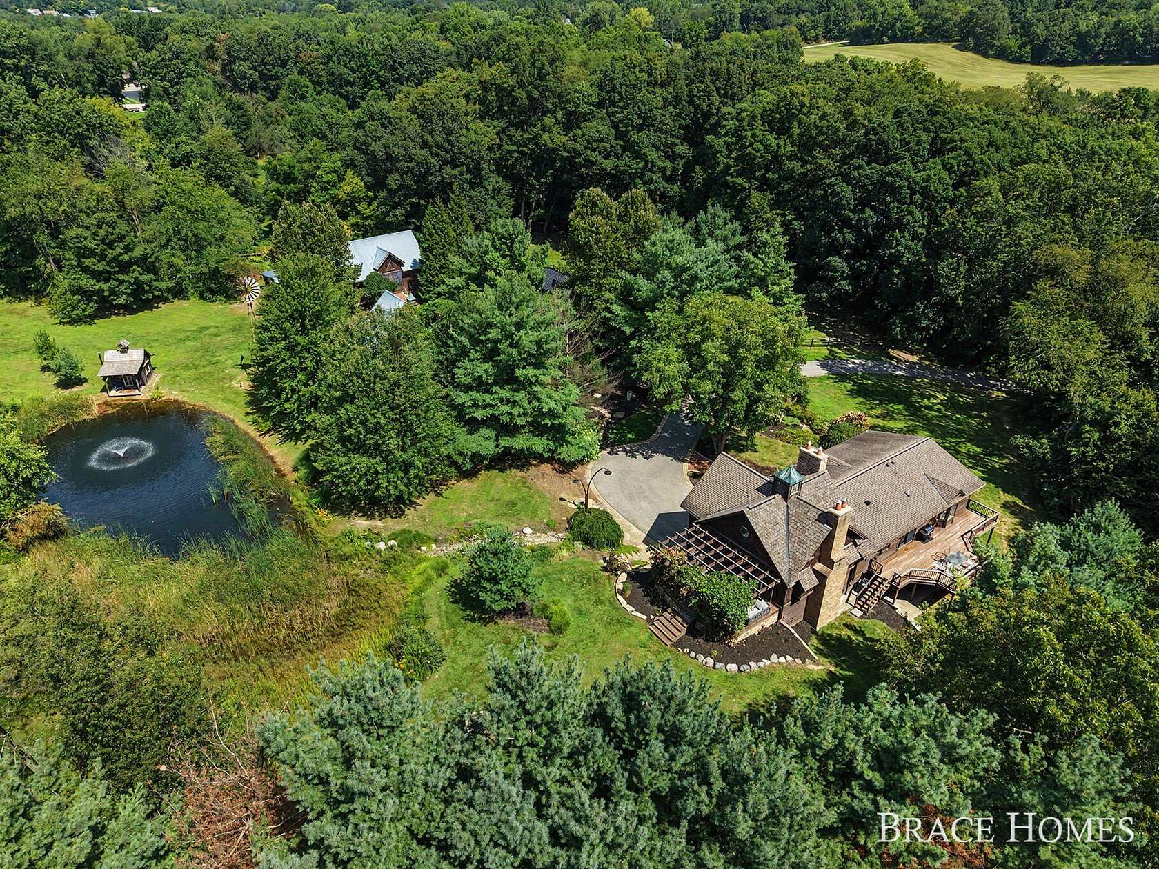 3 Acres of Land with Home for Sale in Ada, Michigan