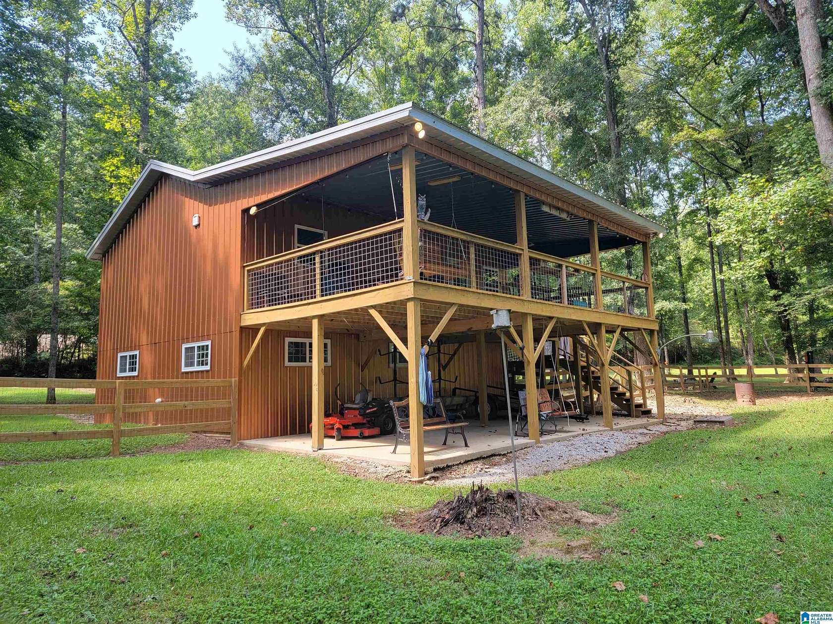 5.88 Acres of Land with Home for Sale in Wadley, Alabama