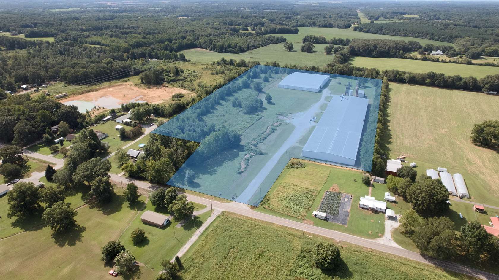 19.4 Acres of Commercial Land for Auction in Toney, Alabama