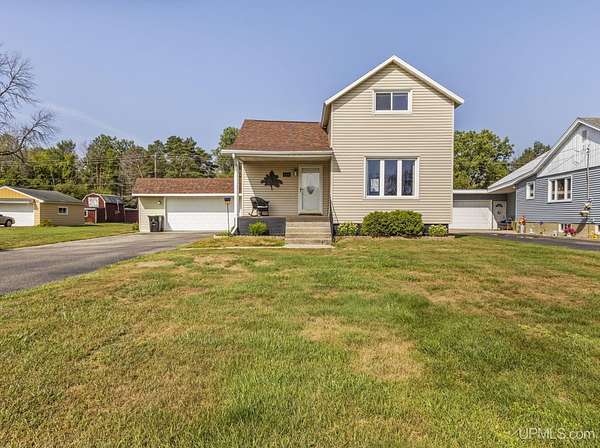 2 Acres of Land with Home for Sale in Menominee, Michigan