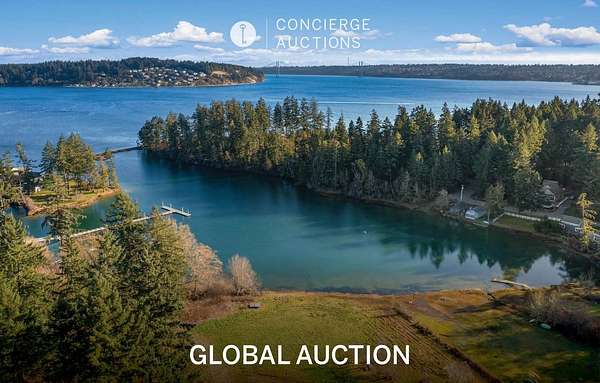 19.4 Acres of Land for Auction in Fox Island, Washington