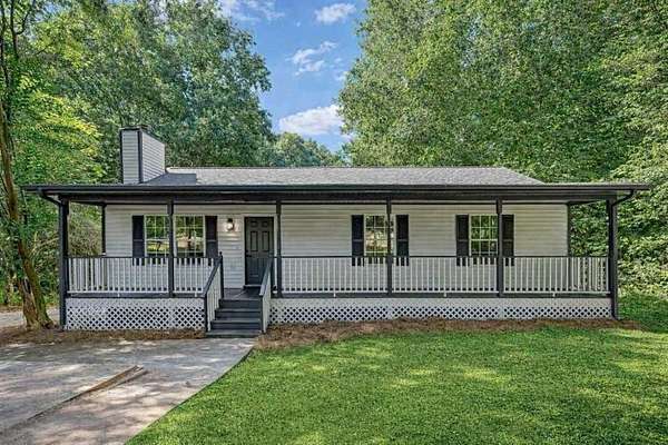3.45 Acres of Land with Home for Sale in Bethlehem, Georgia