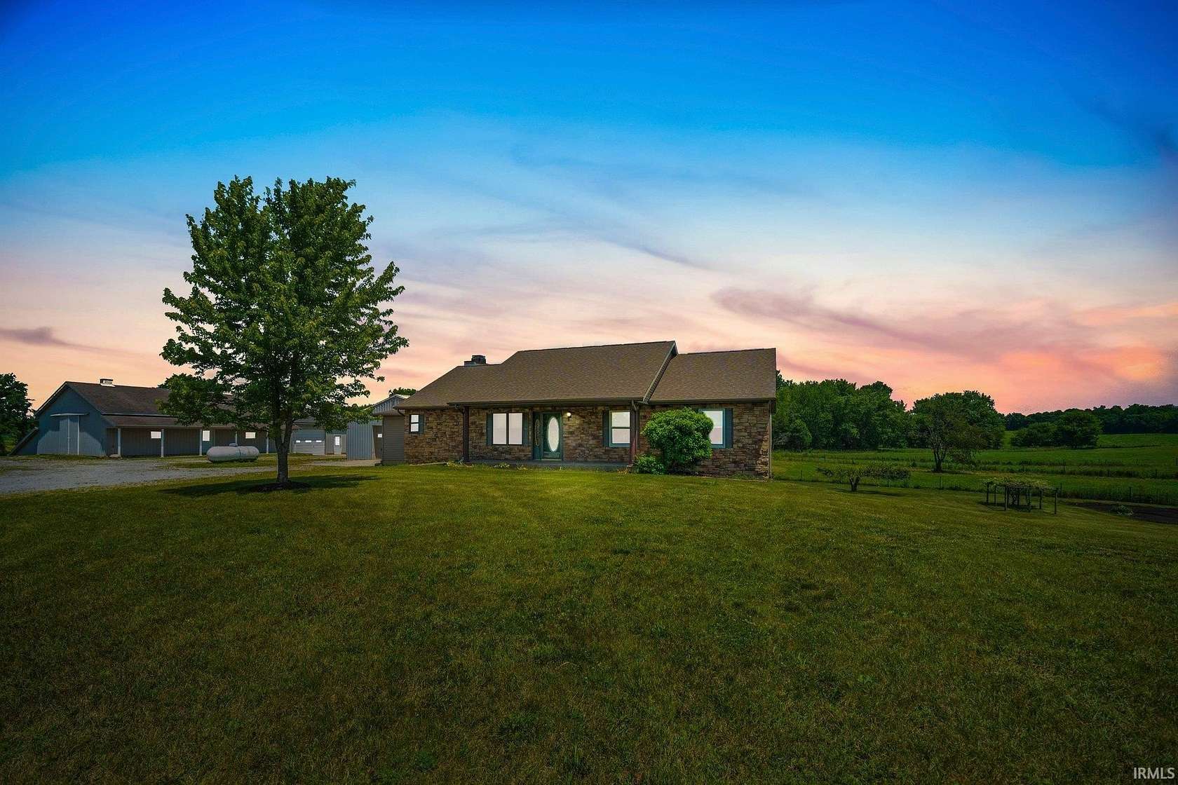 7.9 Acres of Land with Home for Sale in Kimmell, Indiana