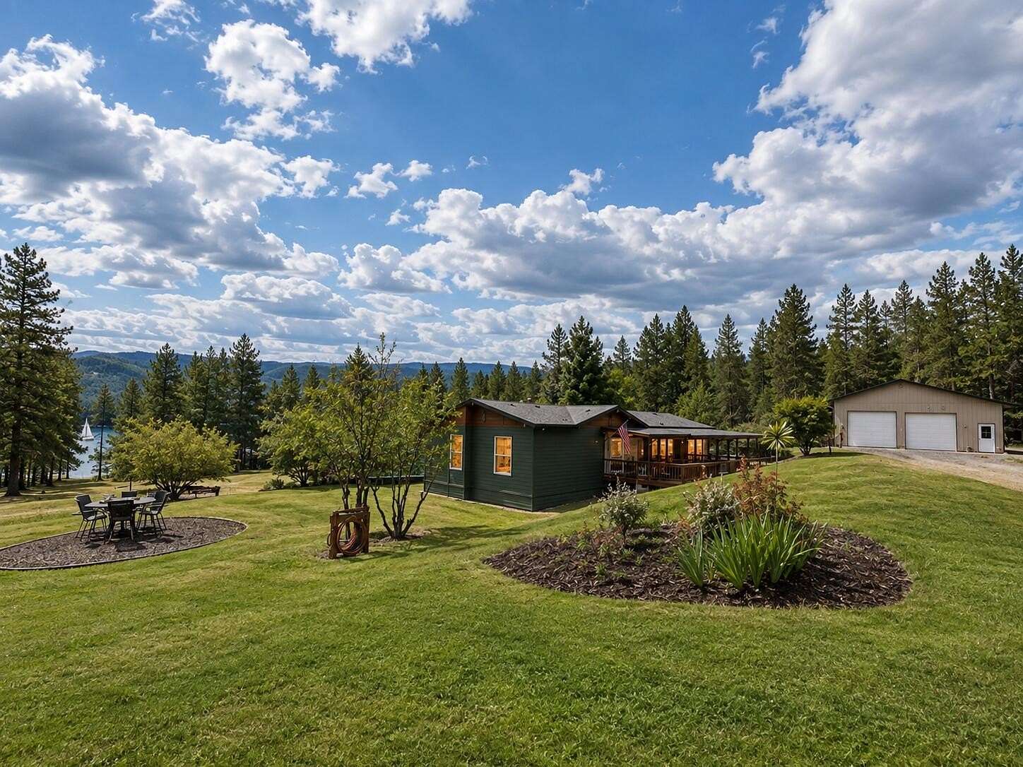 5 Acres of Land with Home for Sale in Kettle Falls, Washington