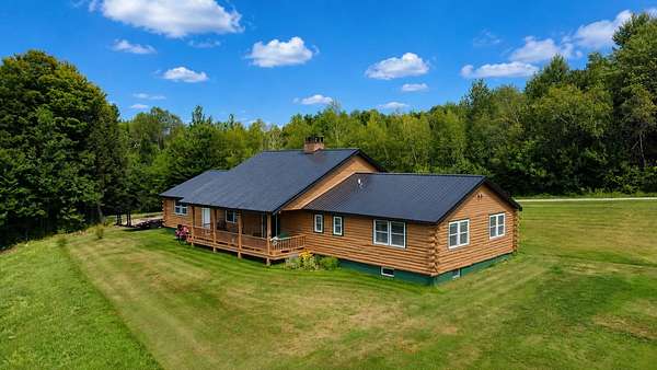 10.4 Acres of Recreational Land with Home for Sale in Newport Town, Vermont