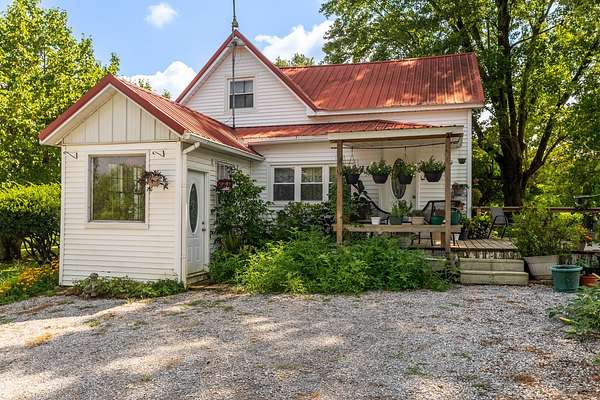 6.86 Acres of Land with Home for Sale in Dongola, Illinois