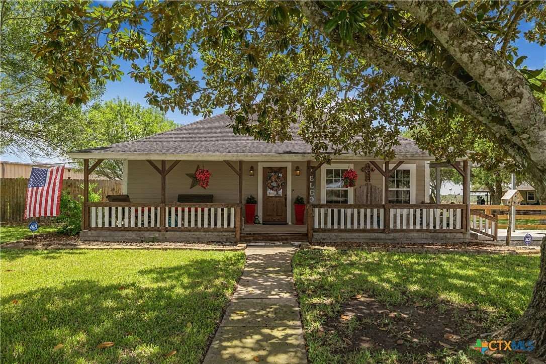 1.67 Acres of Land with Home for Sale in Yoakum, Texas