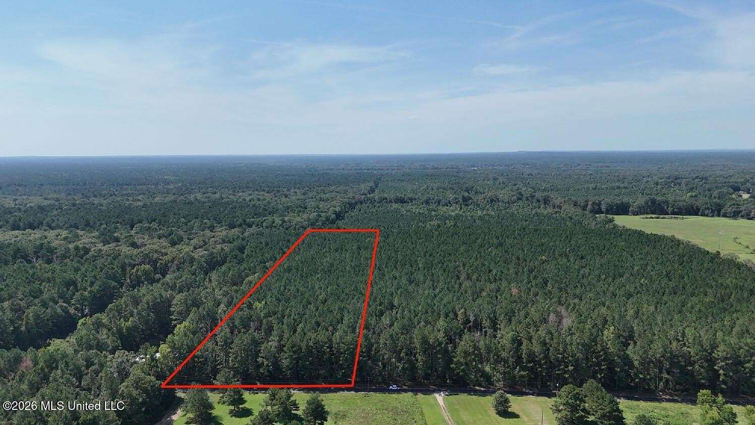 10 Acres of Recreational & Residential Land for Sale in Morton, Mississippi