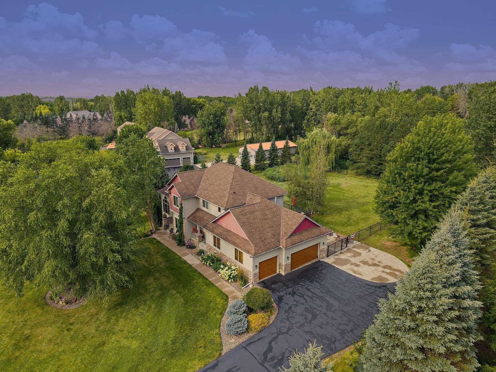 2.63 Acres of Land with Home for Sale in Lakeville, Minnesota