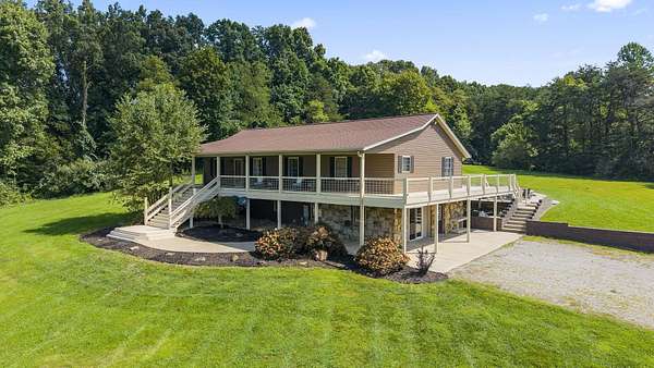 9.86 Acres of Land with Home for Sale in New Plymouth, Ohio