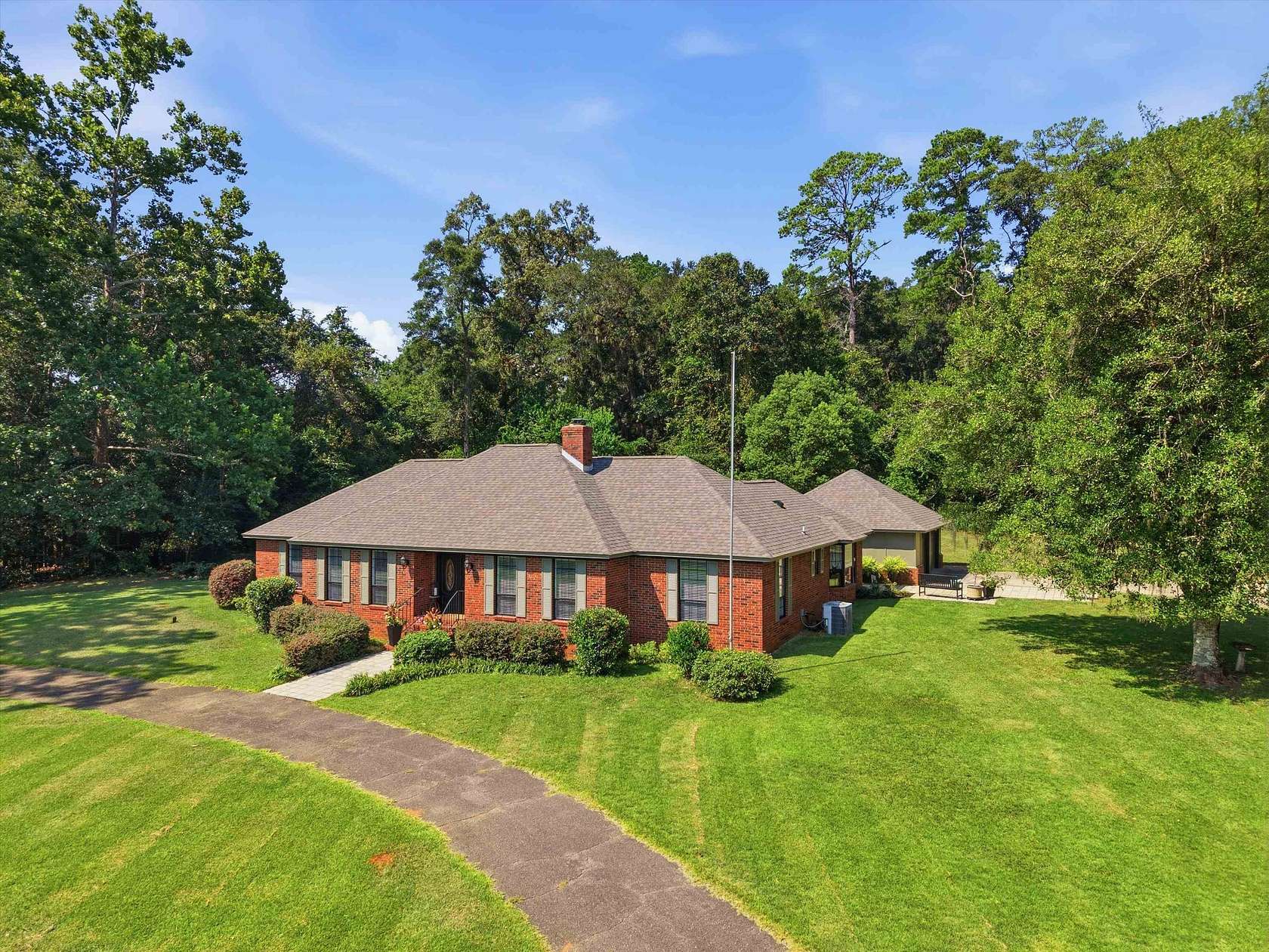 5 Acres of Land with Home for Sale in Tallahassee, Florida