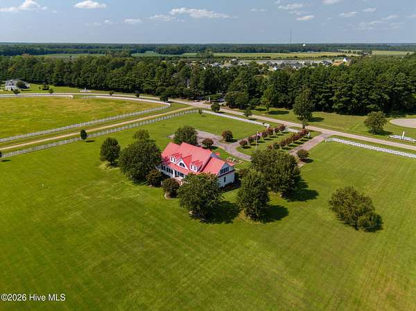 7.76 Acres of Land with Home for Sale in Hertford, North Carolina