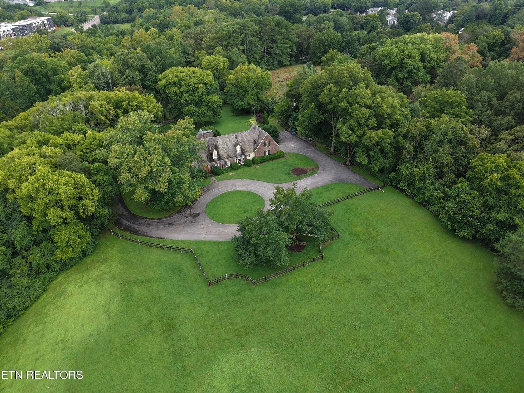 3.5 Acres of Land with Home for Sale in Knoxville, Tennessee