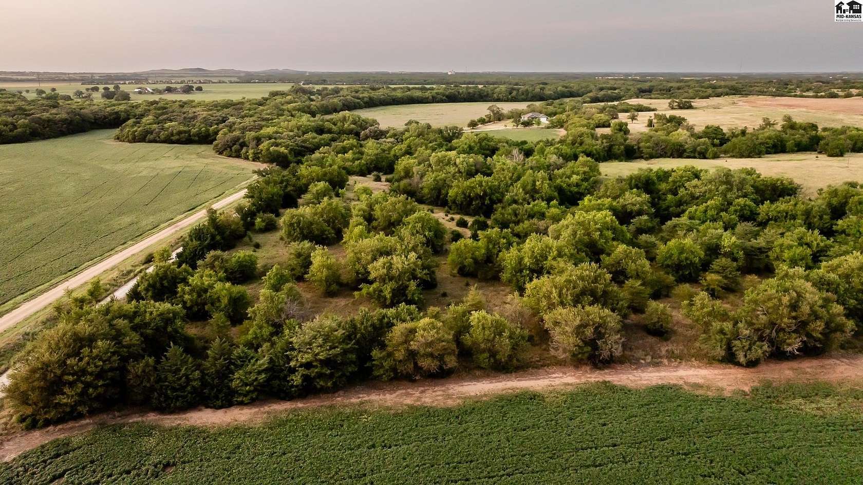 65 Acres of Recreational & Residential Land for Sale in Lindsborg, Kansas
