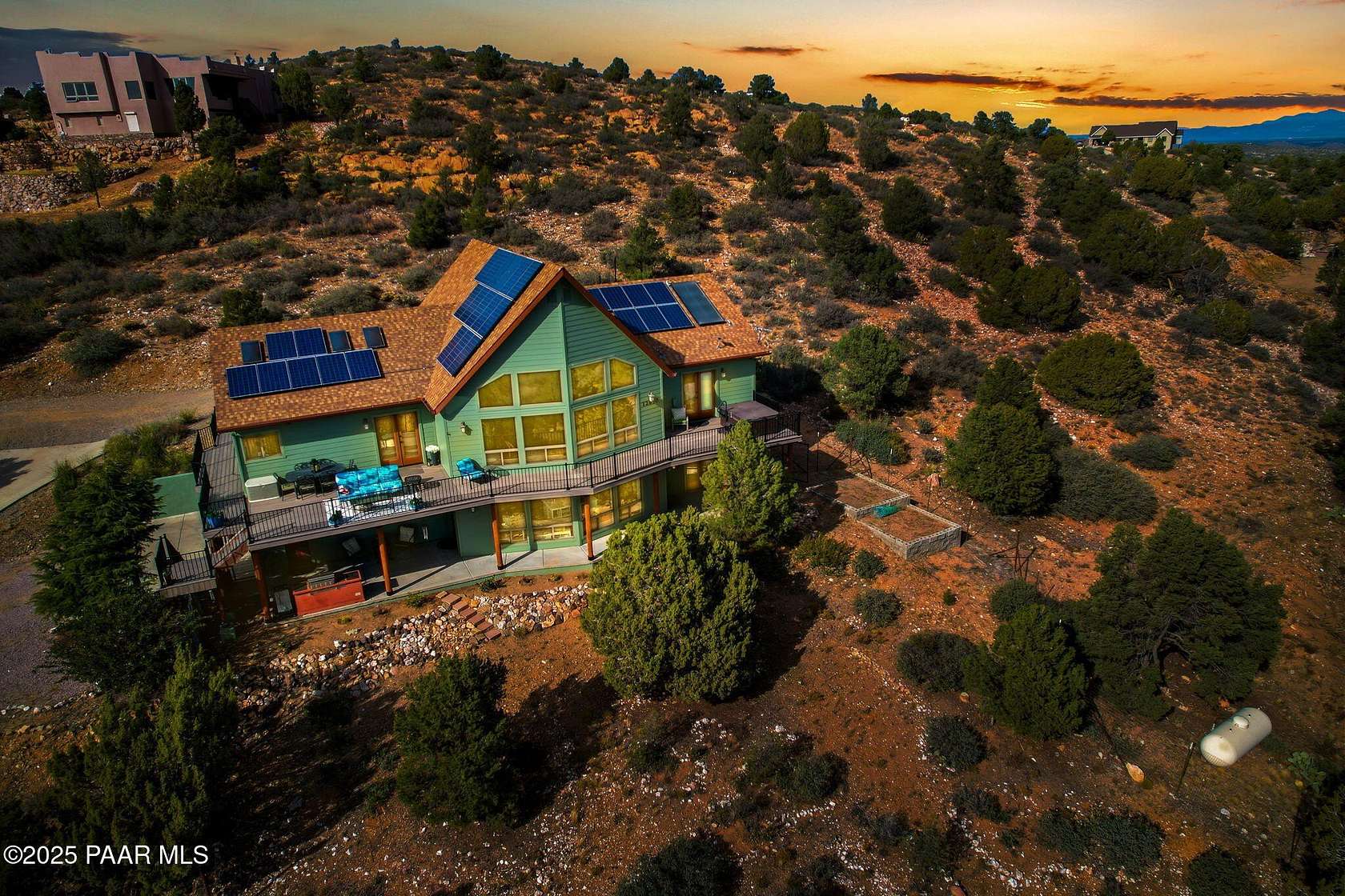 9.35 Acres of Land with Home for Sale in Prescott, Arizona