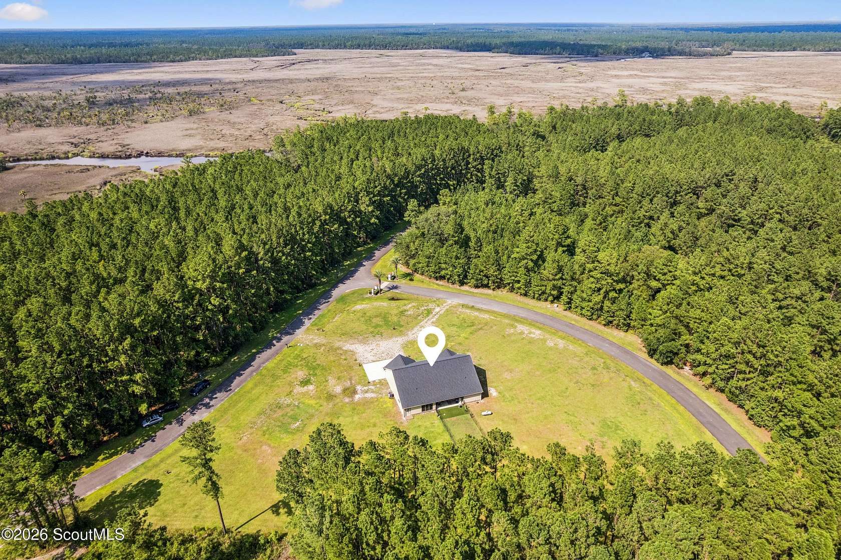 2 Acres of Land with Home for Sale in Waverly, Georgia