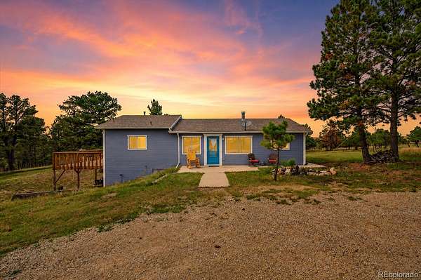 9.17 Acres of Land with Home for Sale in Deer Trail, Colorado