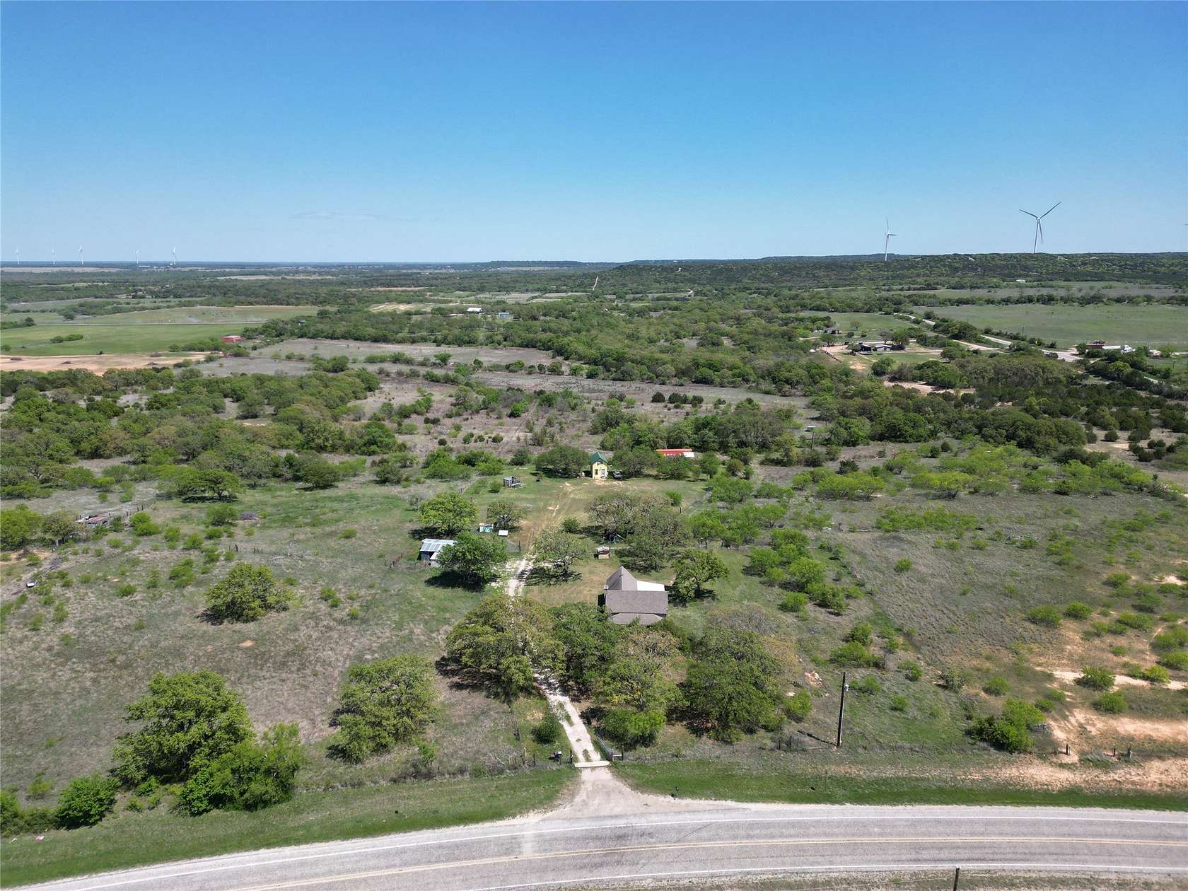 17.4 Acres of Land with Home for Sale in Baird, Texas