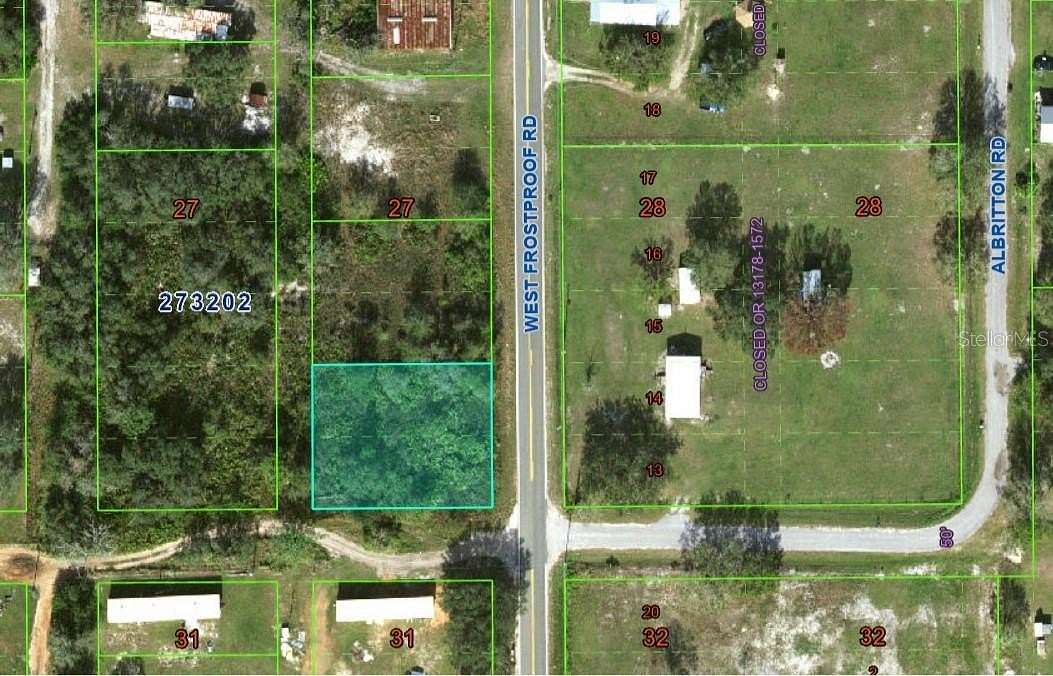 0.29 Acres of Land for Sale in Frostproof, Florida