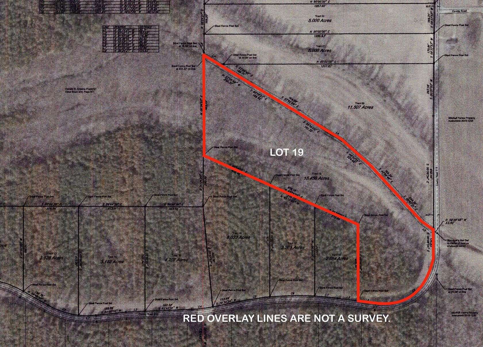 15.5 Acres of Land for Sale in Rienzi, Mississippi