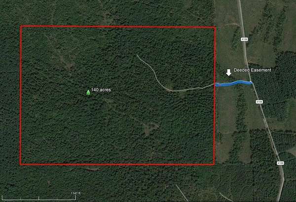 140 Acres of Recreational Land for Sale in Henderson, Texas