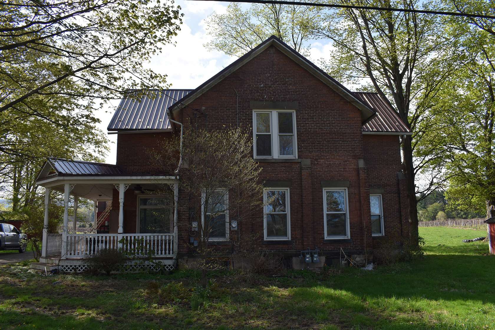 14 Acres of Land with Home for Sale in Portland, New York
