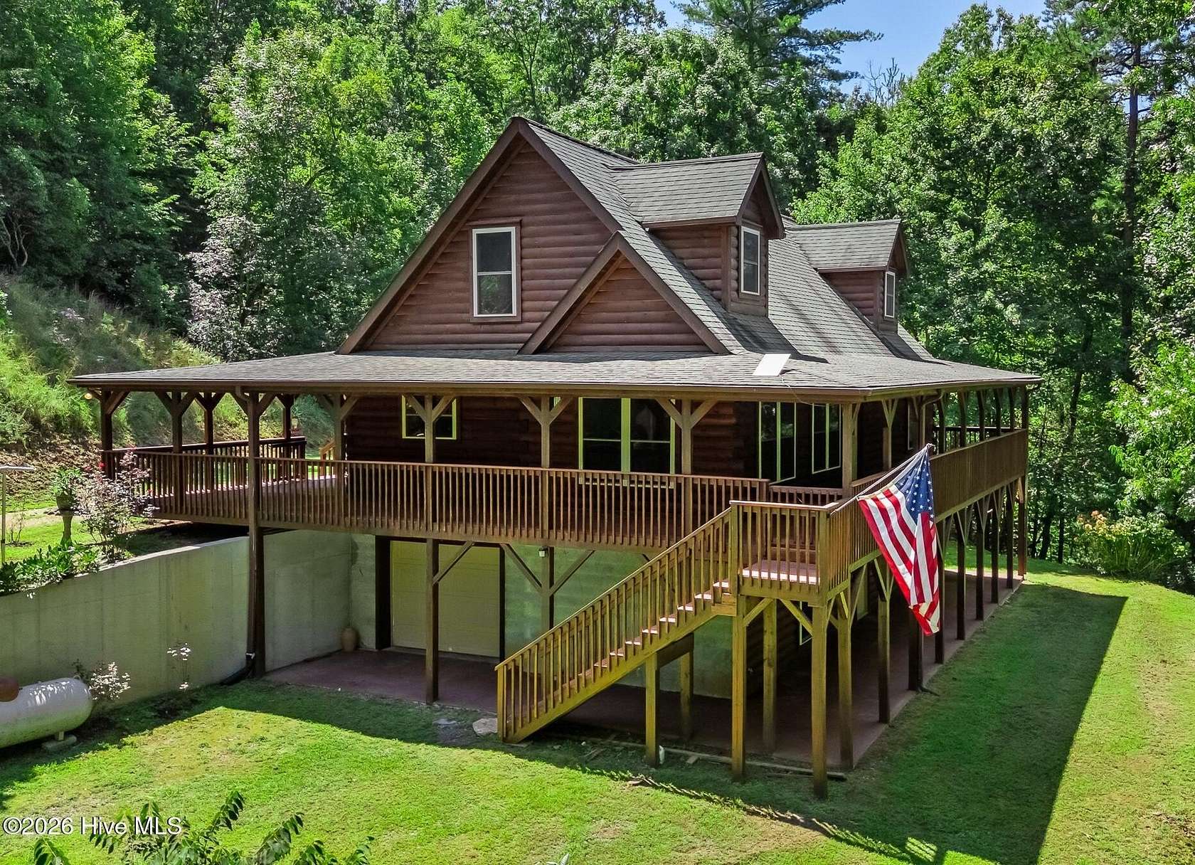 7.72 Acres of Land with Home for Sale in Murphy, North Carolina