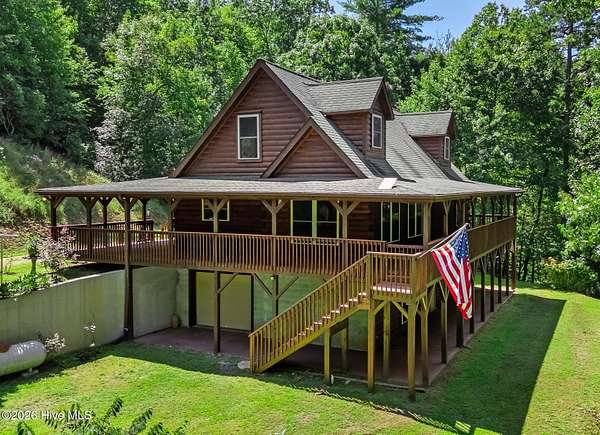 7.72 Acres of Land with Home for Sale in Murphy, North Carolina