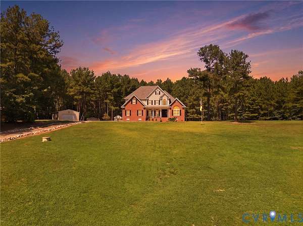 13.1 Acres of Land with Home for Sale in Disputanta, Virginia
