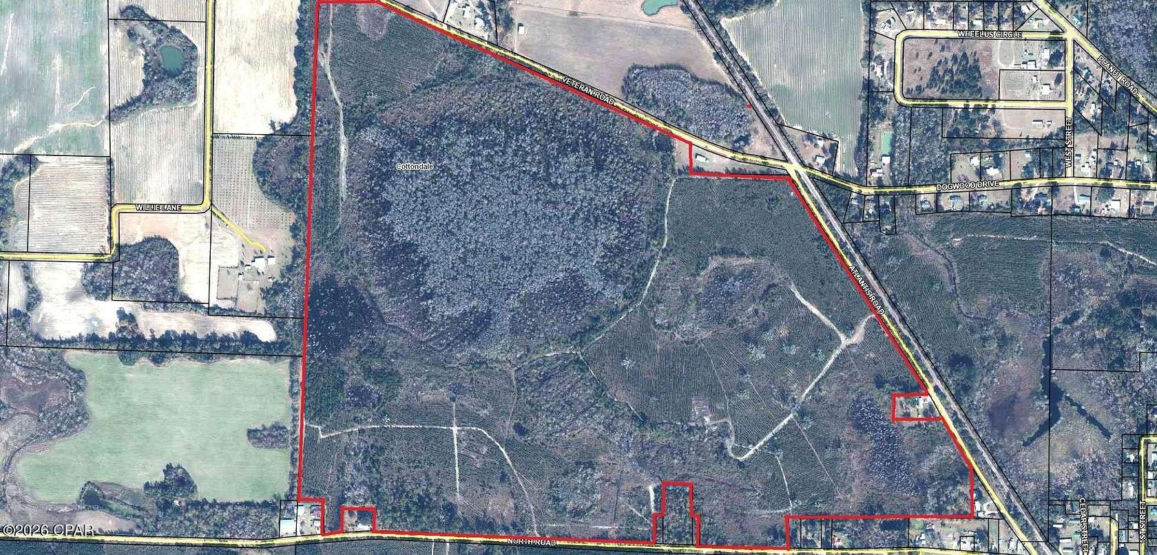 309 Acres of Agricultural Land for Sale in Cottondale, Florida