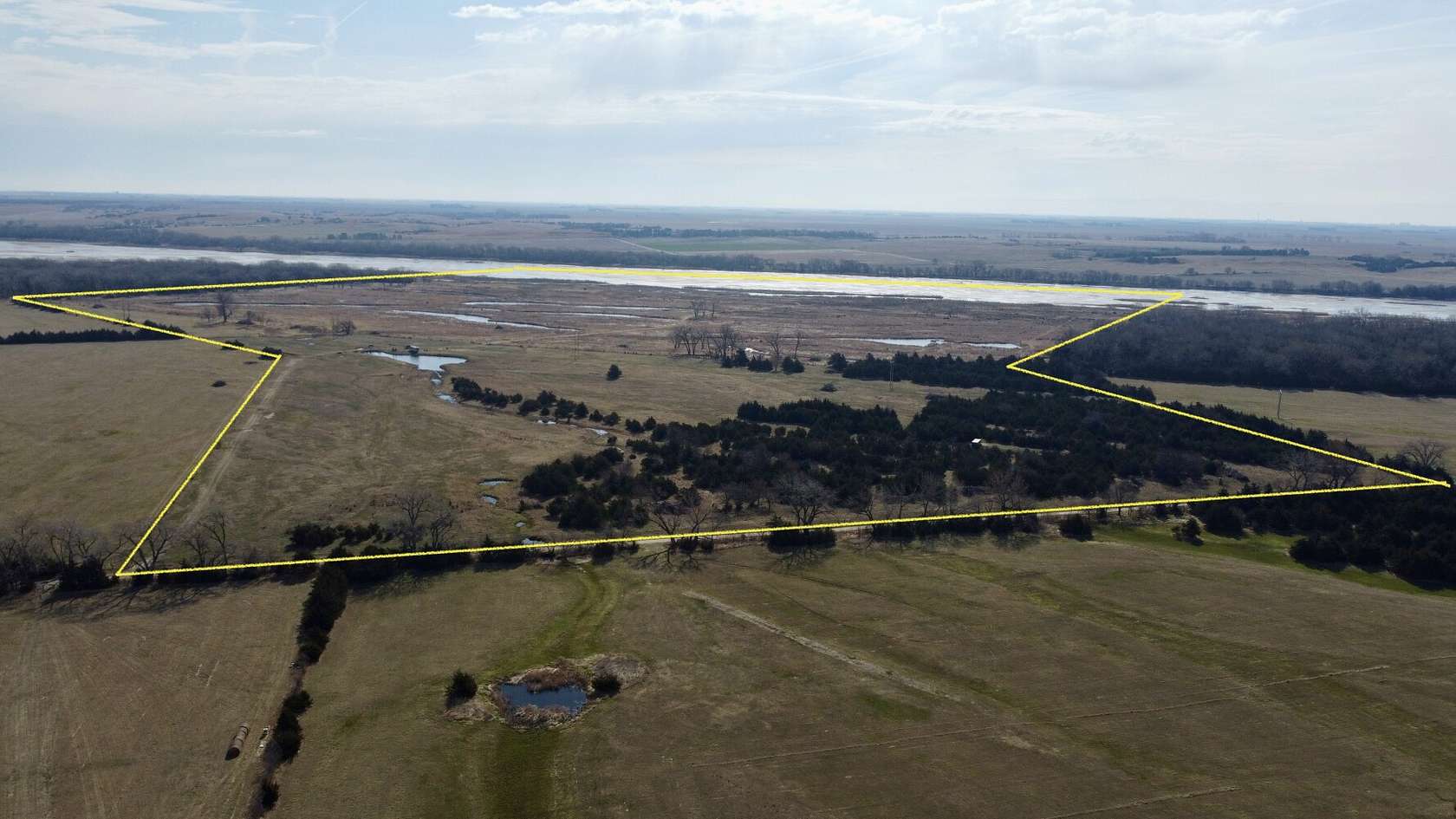 218 Acres of Recreational Land for Sale in Chapman, Nebraska