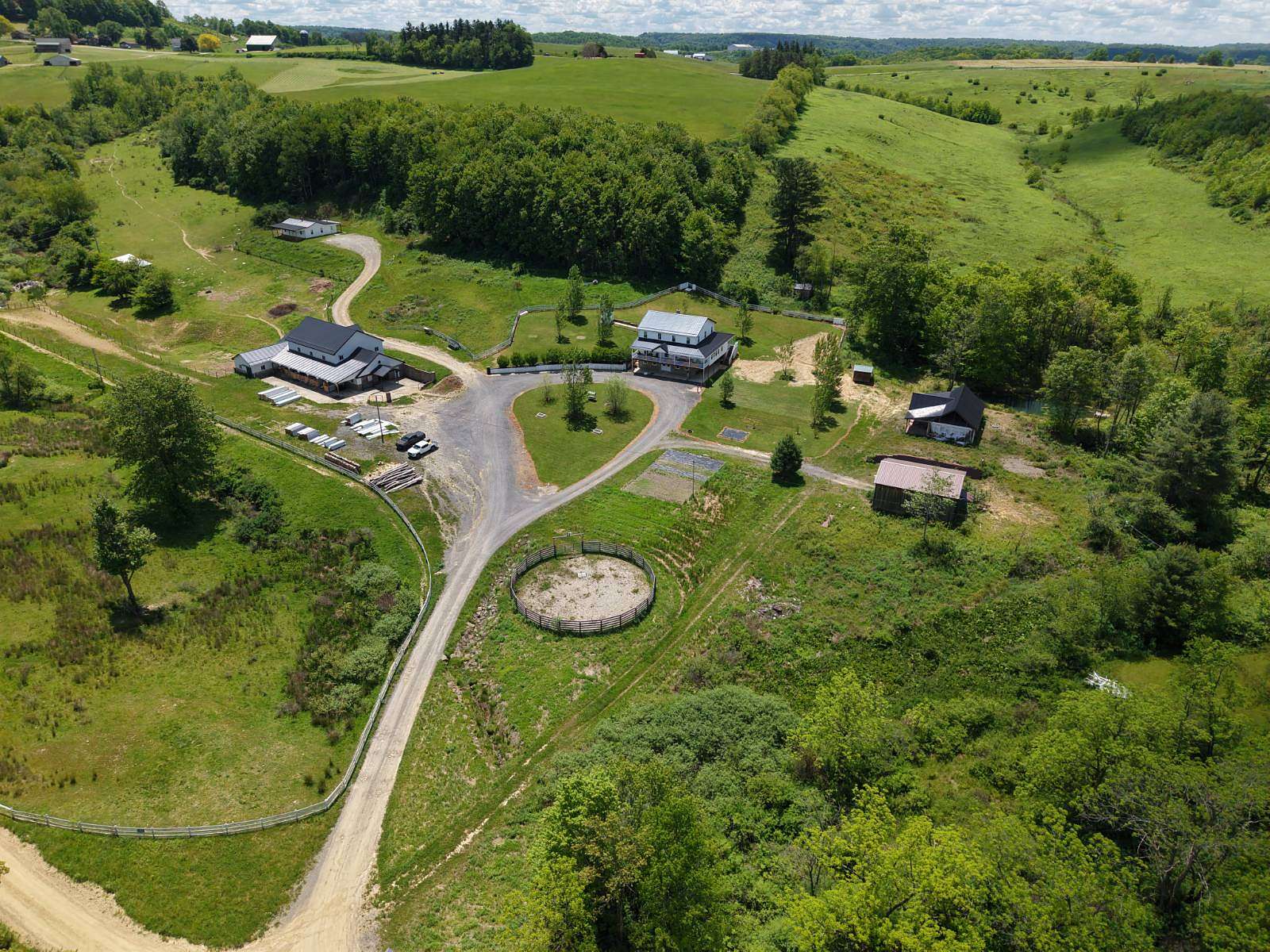 24 Acres of Land with Home for Sale in Ringgold, Pennsylvania