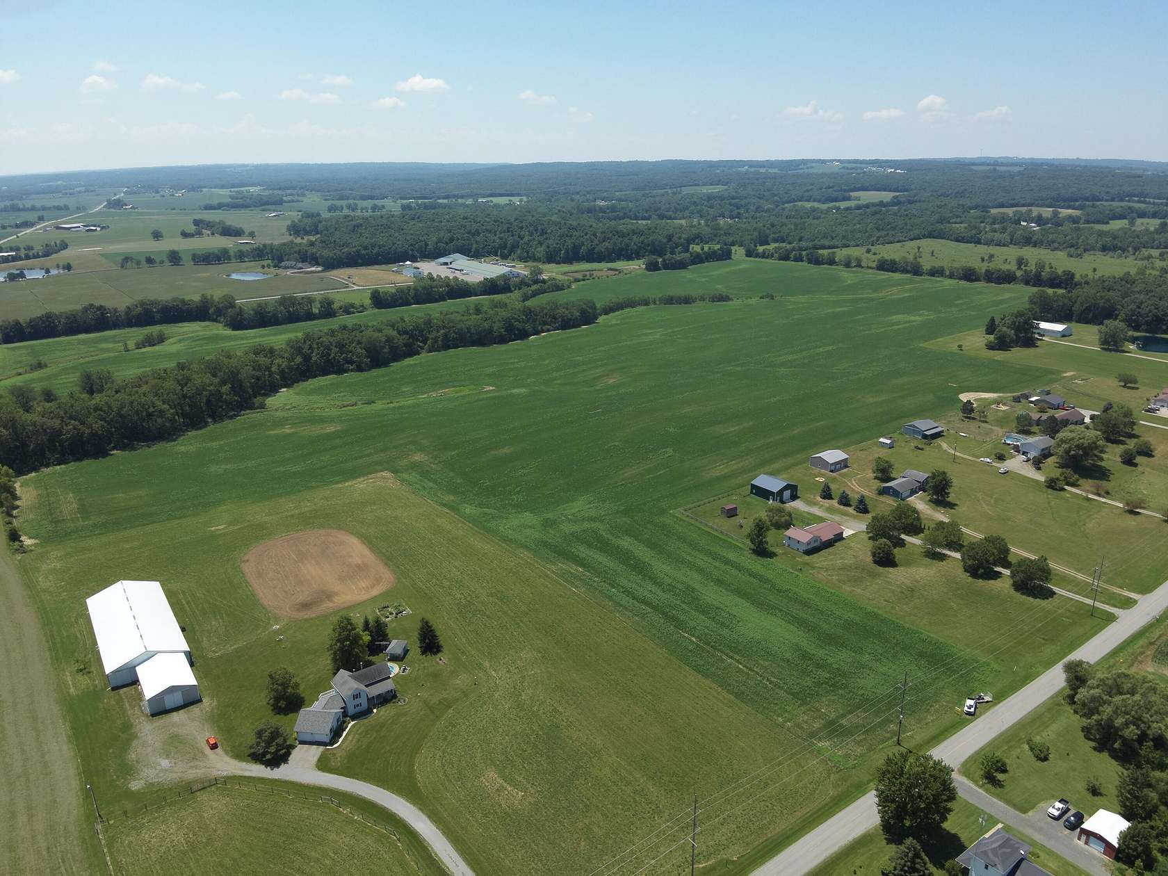 90.5 Acres of Land for Sale in West Mansfield, Ohio