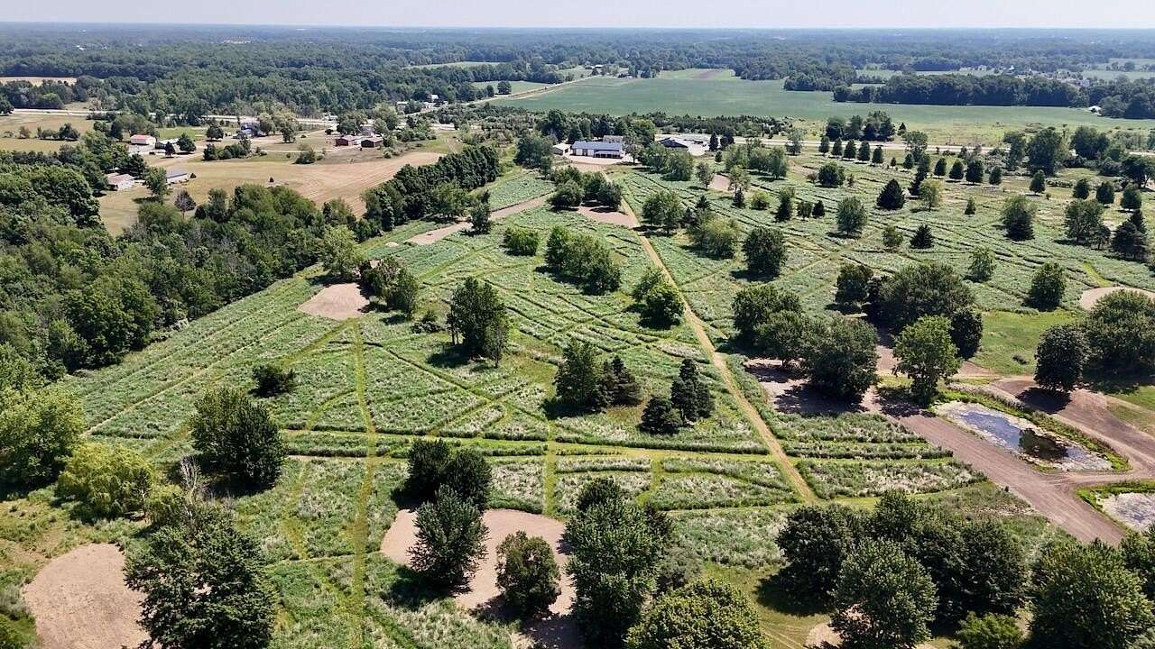 63.4 Acres of Land with Home for Sale in St. Johns, Michigan