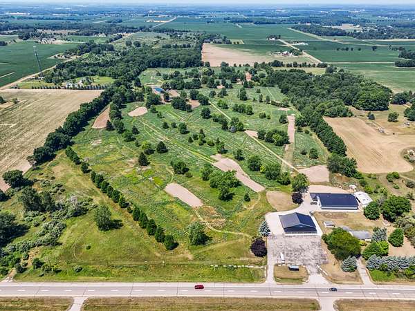 63.4 Acres of Land with Home for Sale in St. Johns, Michigan