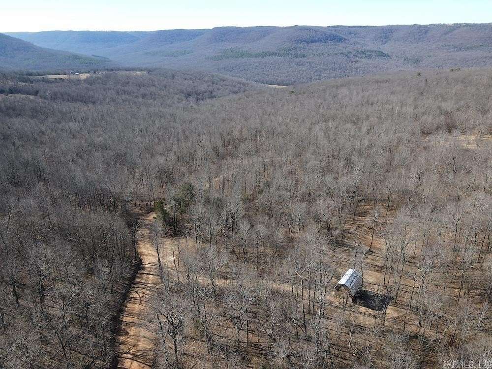 10 Acres of Recreational Land with Home for Sale in Marshall, Arkansas
