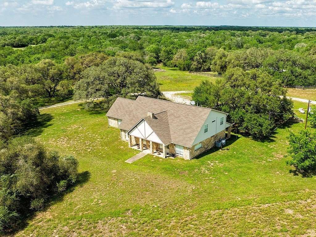 191 Acres of Land with Home for Sale in Hallettsville, Texas