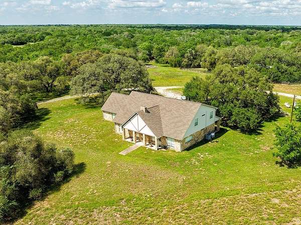191 Acres of Land with Home for Sale in Hallettsville, Texas