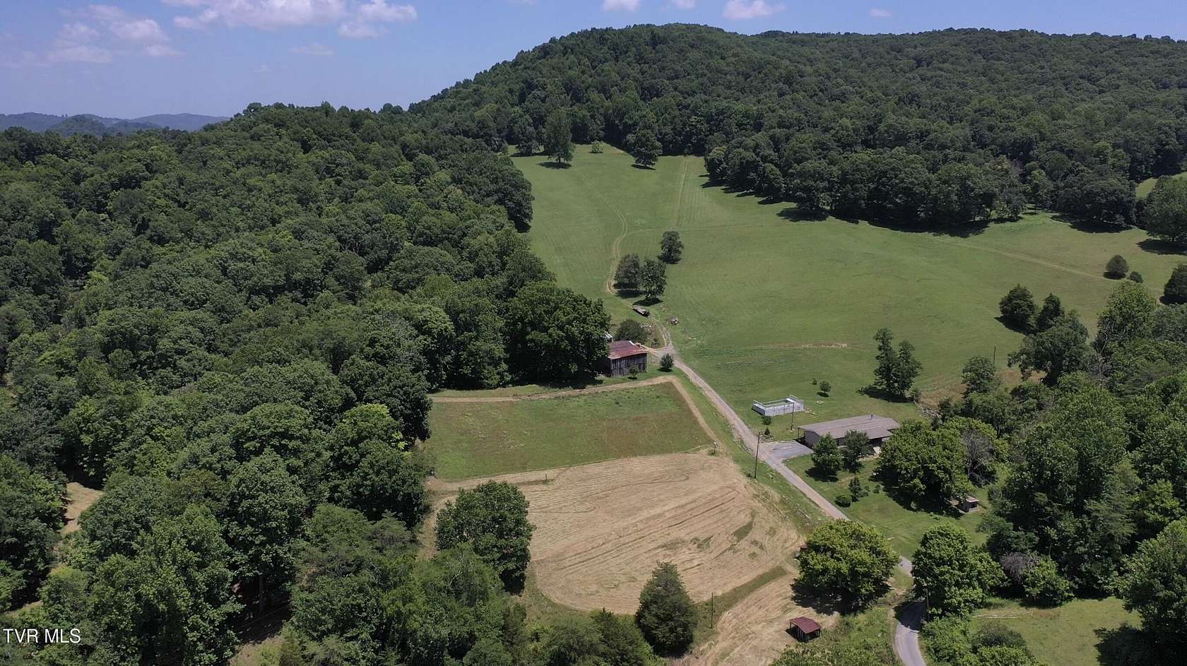 96.3 Acres of Land with Home for Sale in Eidson, Tennessee