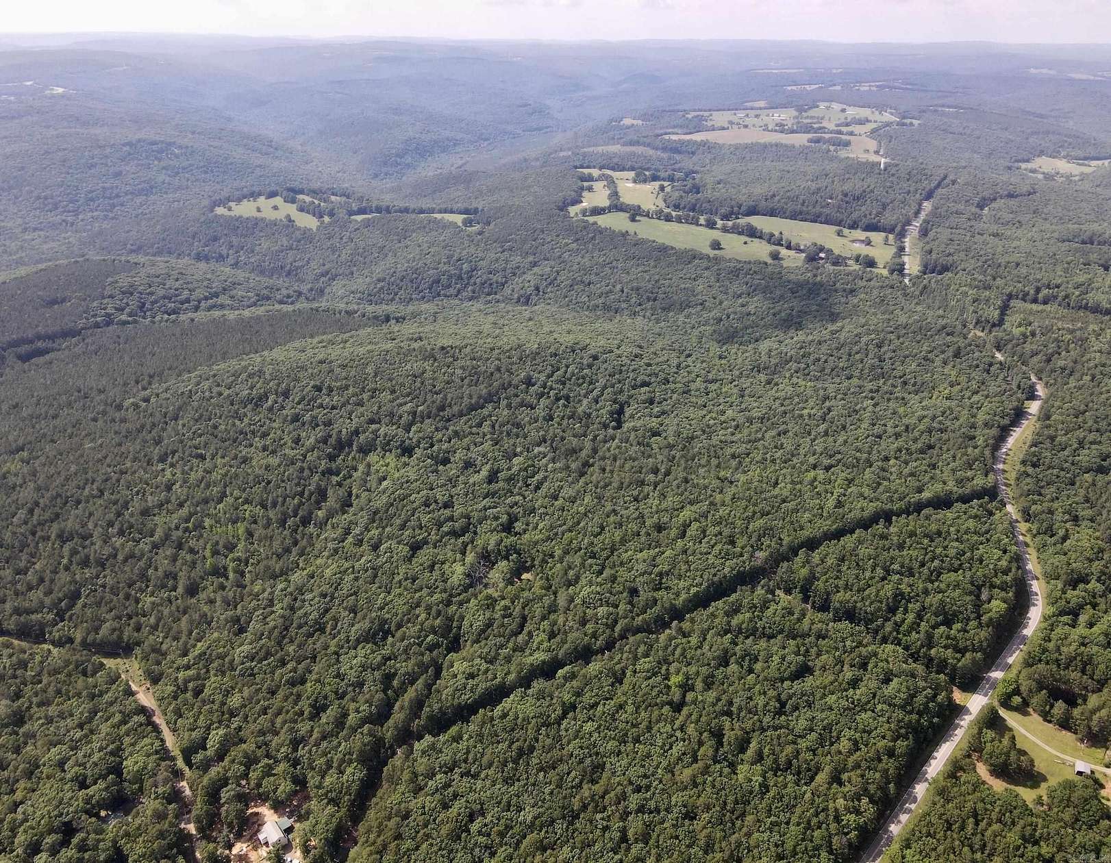 63 Acres of Recreational & Residential Land for Sale in Clinton, Arkansas