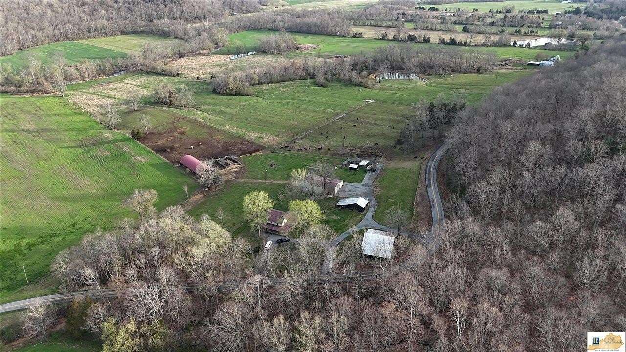 102 Acres of Land with Home for Sale in Columbia, Kentucky