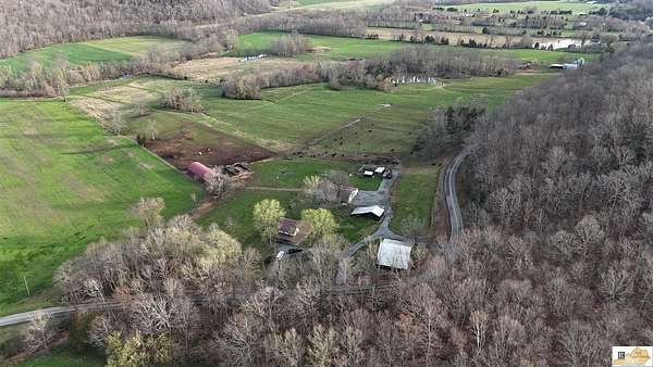 102 Acres of Land with Home for Sale in Columbia, Kentucky