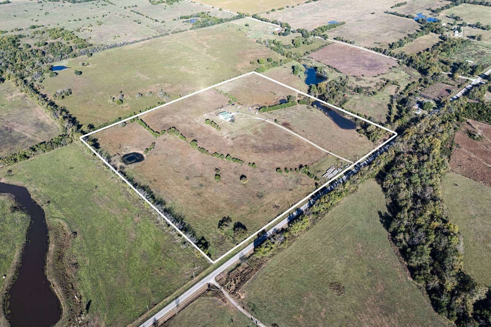 43.5 Acres of Land with Home for Sale in Caney, Kansas