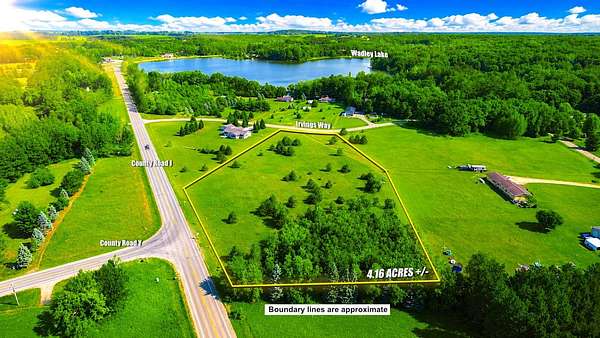 4.16 Acres of Residential Land for Sale in Rosholt, Wisconsin