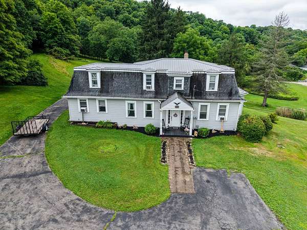 25.5 Acres of Land with Home for Sale in Kittanning, Pennsylvania