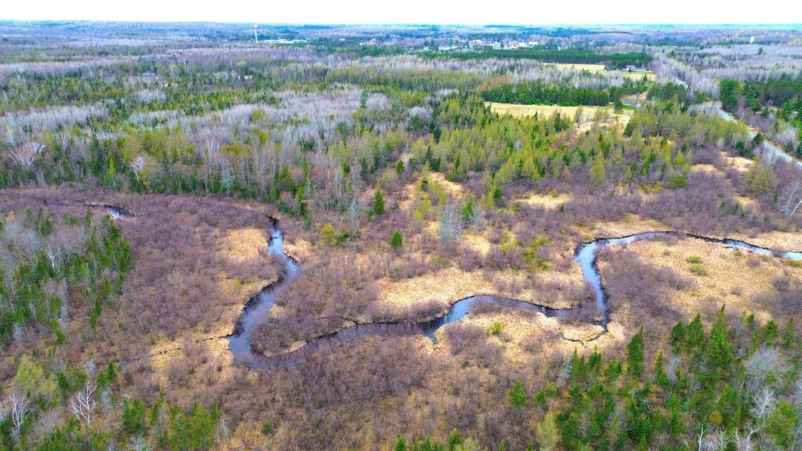 119 Acres of Improved Recreational Land for Sale in Elcho, Wisconsin