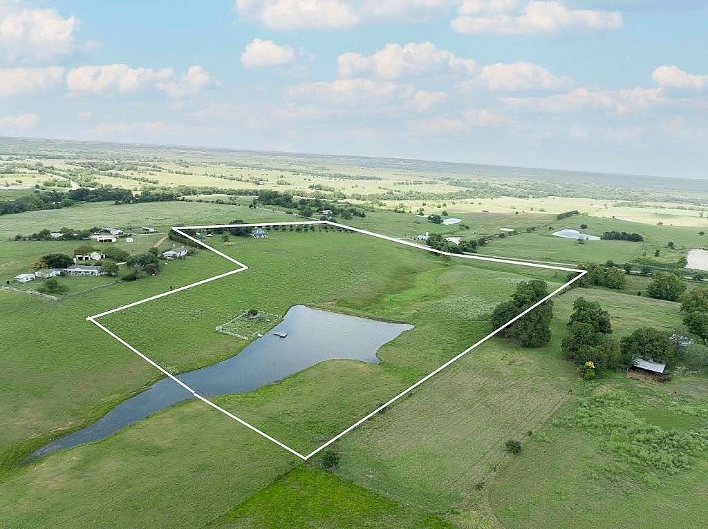 24.1 Acres of Recreational Land with Home for Sale in La Grange, Texas